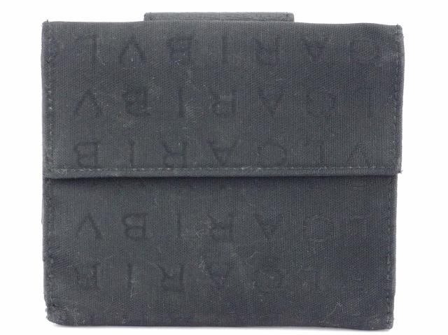 ブルガリ Wホック 財布 二つ折り ミニ財布 レディース メンズ ロゴマニア ブラック シルバー Bvlgari 中古 Tの通販はau Pay マーケット ブランドデポ