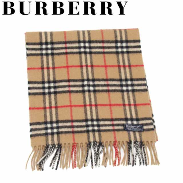 バーバリー マフラー フリンジ付き レディース メンズ チェック Burberry 中古の通販はau Pay マーケット ブランドデポ