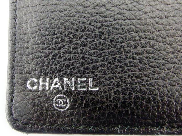 シャネル 長財布 ファスナー付き 財布 レディース メンズ オールドシャネル ココマーク ブラック シルバー Chanel 中古 Tの通販はau Pay マーケット ブランドデポ