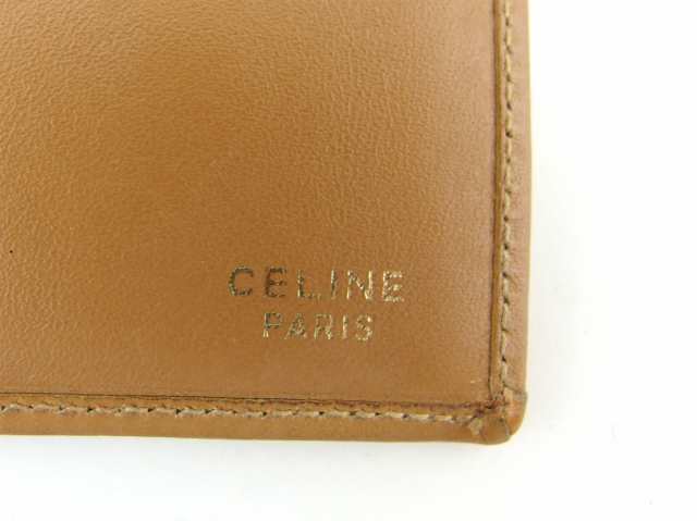 バーコードありセリーヌ CELINE PARIS 折り財布　メンズ　レディース　マカダム