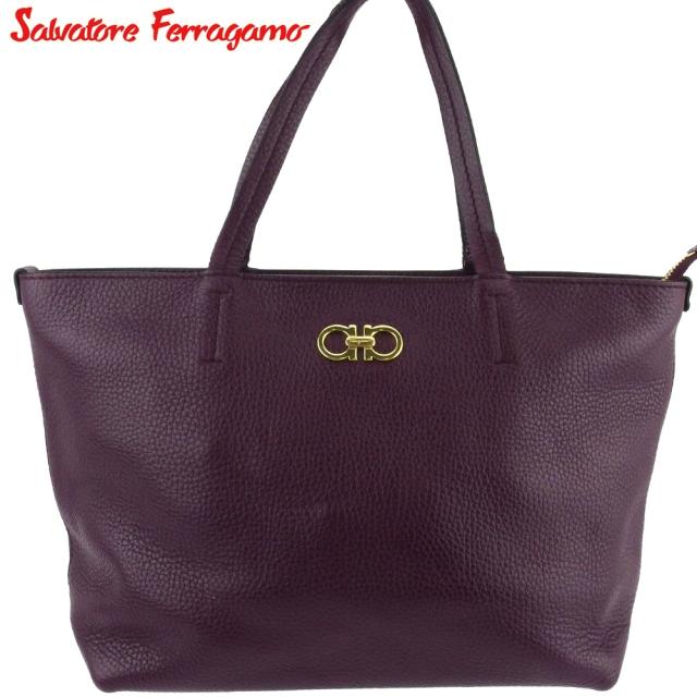 サルヴァトーレ フェラガモ トートバッグ トート ハンドバッグ ガンチーニ レディース 中古の通販は