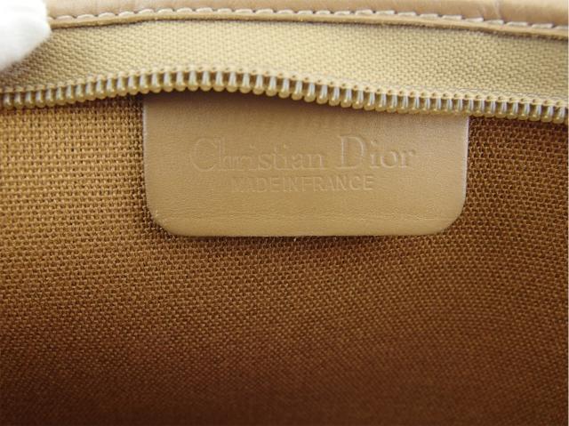 クリスチャンディオール　クラッチバッグ　セカンドバッグ　ハニカム柄　ヴィンテージ Christian Dior クリスチャンディオール ハニカム柄 クラッチ