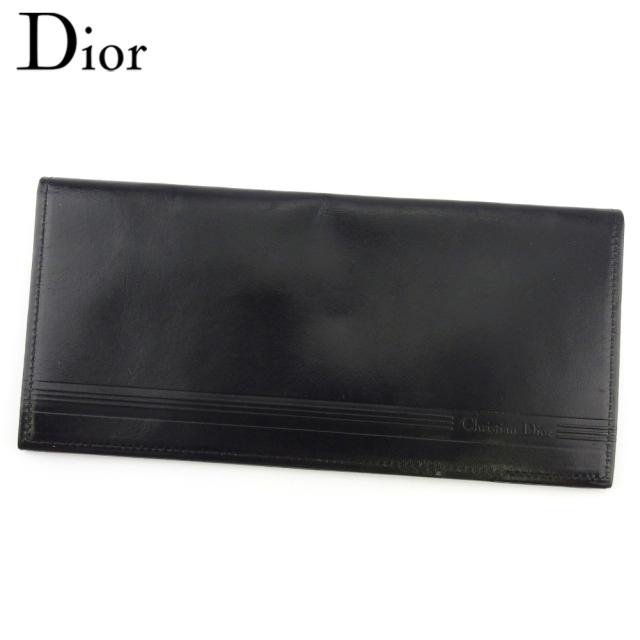 ディオール 長札入れ 札入れ ロゴ メンズ 中古の通販は