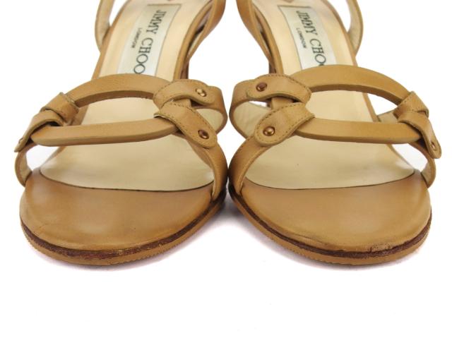 ジミーチュウサンダル36 JIMMY CHOO(ジミーチュウ) サンダル 36 レディース MAITI FLAT