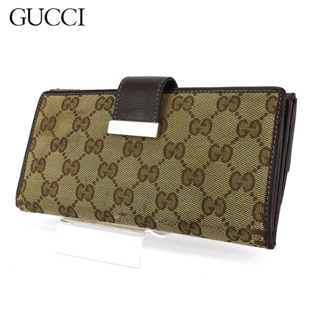 グッチ 長財布 Wホック レディース メンズ Gg柄 ｇｕｃｃｉ 中古の通販はau Pay マーケット ブランドデポtokyo