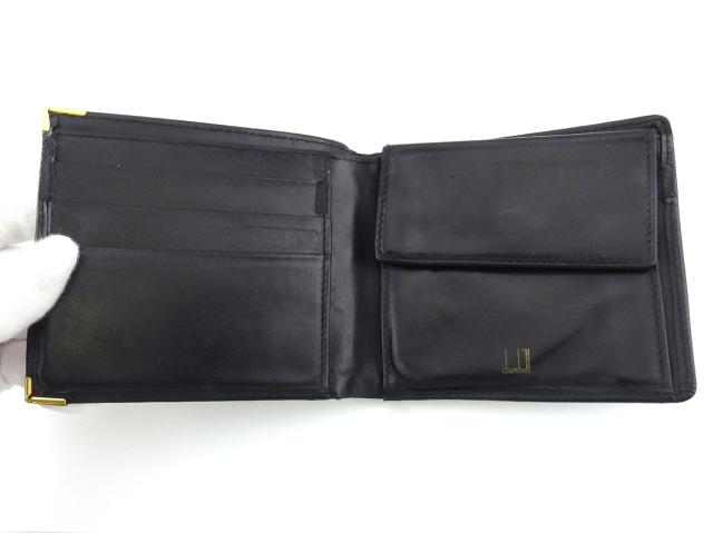 ダンヒル 二つ折り 財布 ミニ財布 ロゴプレート