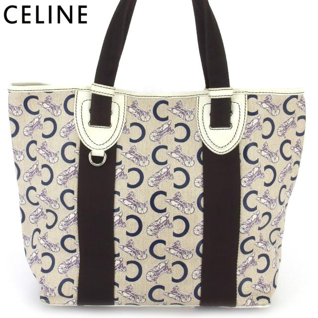 セリーヌ トートバッグ トート ハンドバッグ レディース メンズ Cマカダム 馬車柄 Celine 中古の通販はau Pay マーケット ブランドデポtokyo
