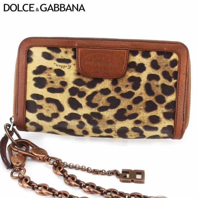 DOLCEu0026GABBANA ドルガバ 長財布 レオパード ヒョウ柄 ピンク 限定 - 小物