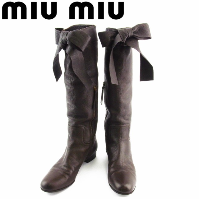 ブーツMiu Miu ブーツ レディース