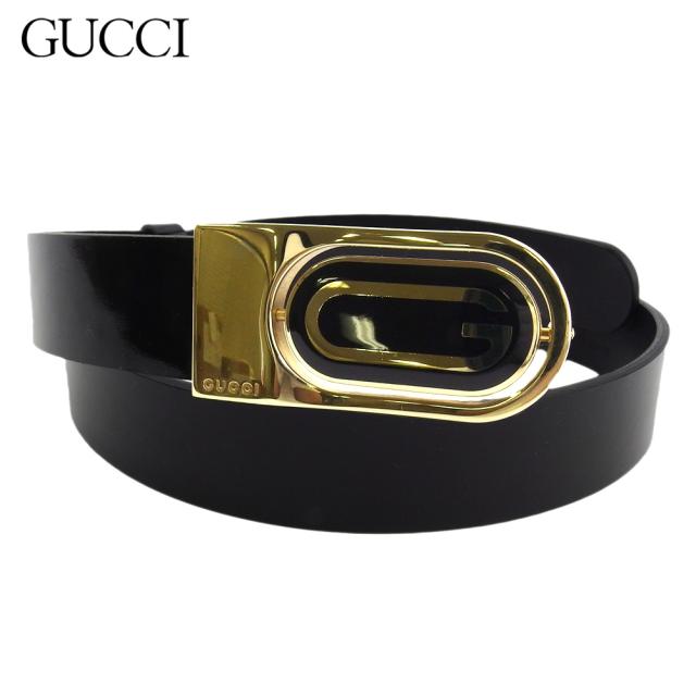 グッチ ベルト ♯65 26サイズ トップ式バックル Gマークバックル 