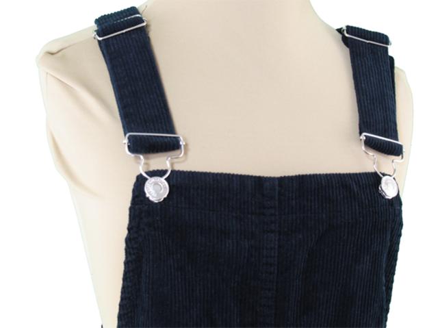 ベルシュカ ワンピース ジャンパースカート ワンピ レディース Usa Mサイズ コーデュロイ ネイビー シルバー Bershka 中古 Tの通販はau Pay マーケット ブランドデポ