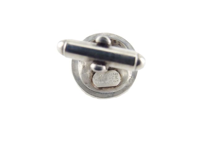 ヴェルサーチ Versace カフリンクス カフス シルバー レア