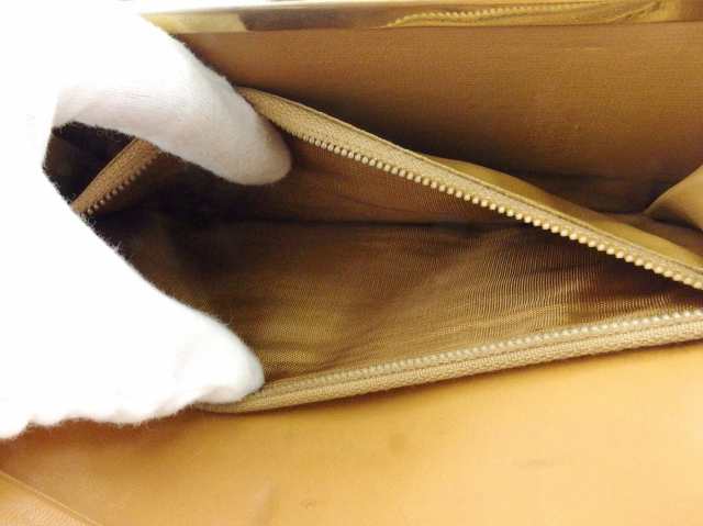 セリーヌ 長財布 がま口 ファスナー 財布 マカダム レディース
