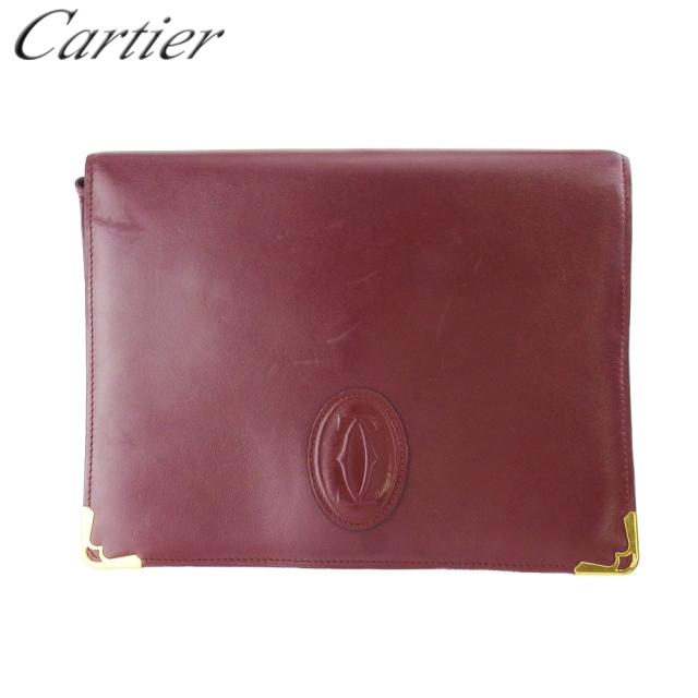 カルティエ クラッチバッグ セカンドバッグ バッグ マストライン レディース メンズ 中古の通販は