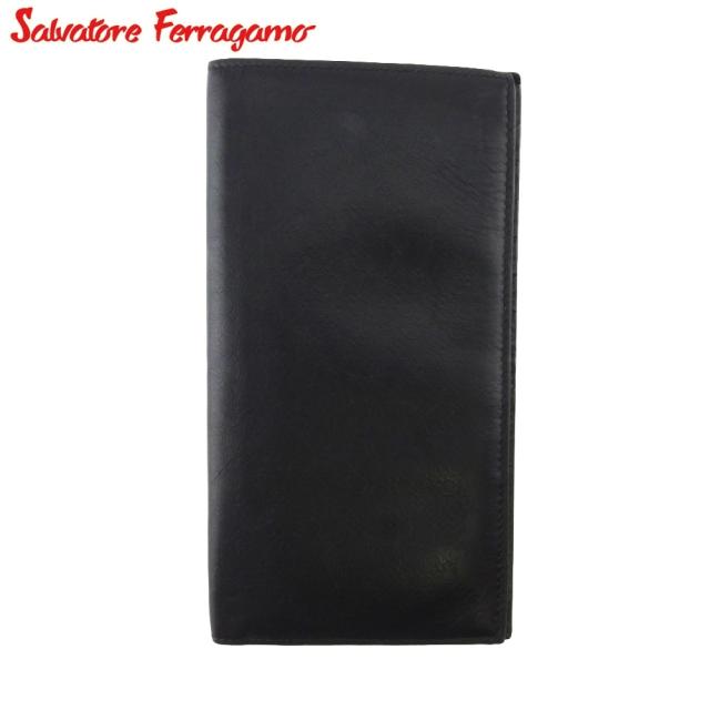サルヴァトーレ フェラガモ 長札入れ 札入れ ガンチーニ柄 メンズ 中古の通販は