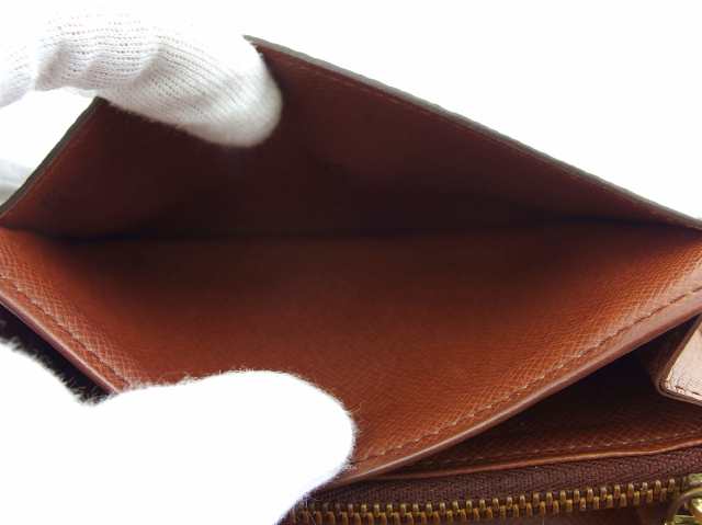 ルイヴィトン ポルトモネジップ モノグラム 折り財布 二つ折り