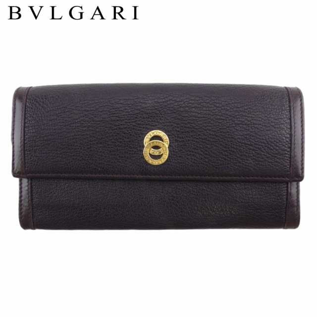 BVLGARI ブルガリ 長財布 ファスナー 二つ折り レディース ドッピオ