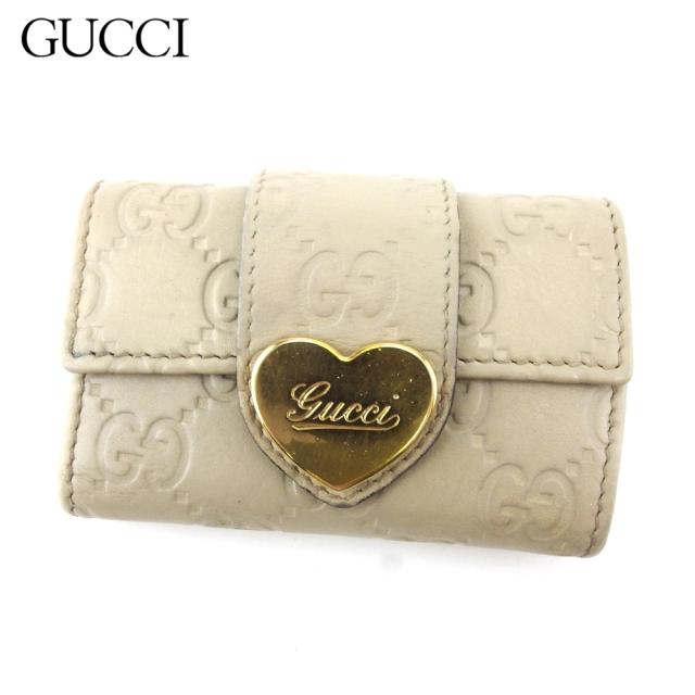 グッチ キーケース 6連キーケース ラブリーハート グッチシマ レディース 中古の通販は