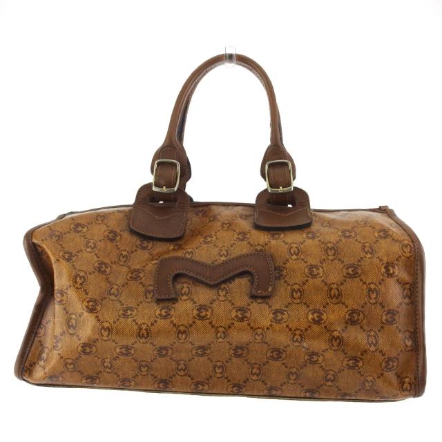 モラビト ボストンバッグ ハンドバッグ バッグ Mマーク柄 モノグラム  