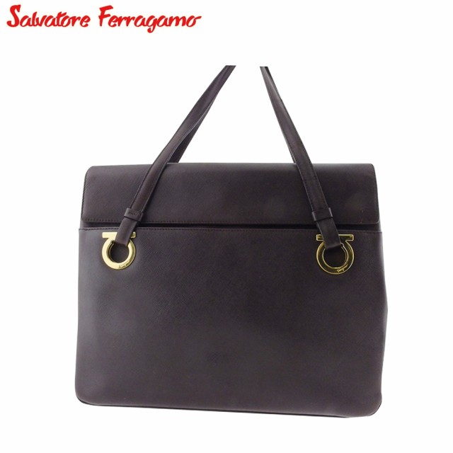 サルヴァトーレ フェラガモ トートバッグ トート ショルダー バッグ レディース ガンチーニ Salvatore Ferragamo 中古