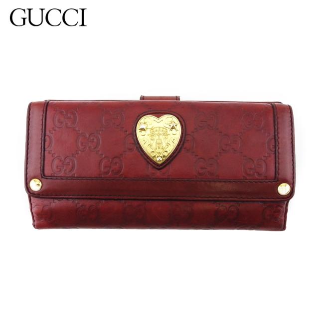 GUCCI 長財布ハートクレストグッチ