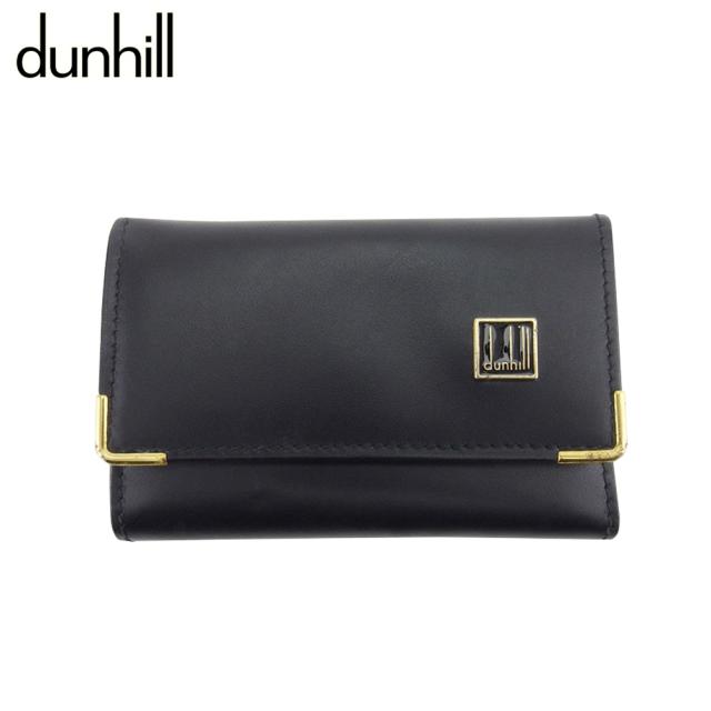 ダンヒル 6連キーケース ダークブラウン レザー 中古 ダンヒル