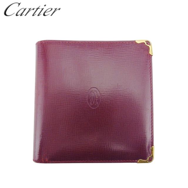 カルティエ Cartier 財布 レディース メンズ 長財布 札入れ マスト