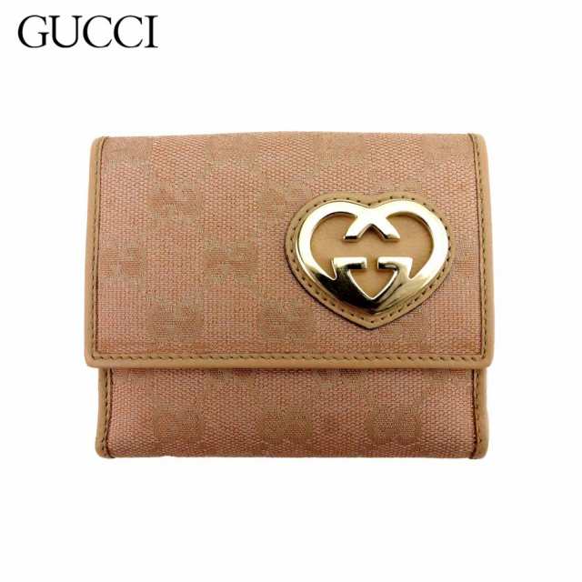 未使用に近い‼️ グッチ GUCCI 財布 長財布 ラブリーハート GG 