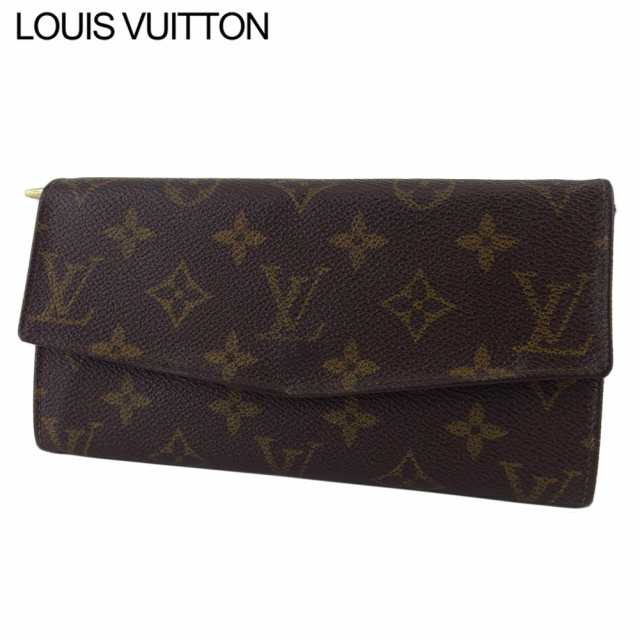 ルイ ヴィトン LOUIS VUITTON N60122 MI2178 レディース 長財布 ダミエ ブラウン ダミエキャンバス