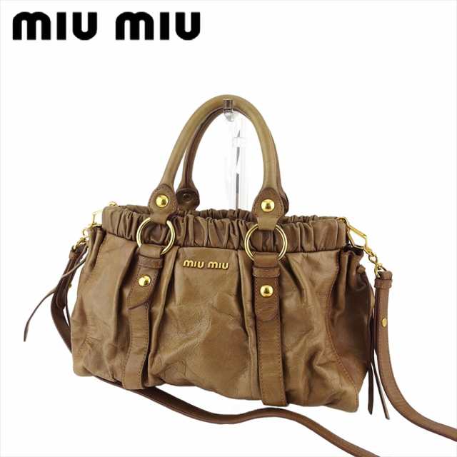 miumiu ハンドショルダーバッグ 2way