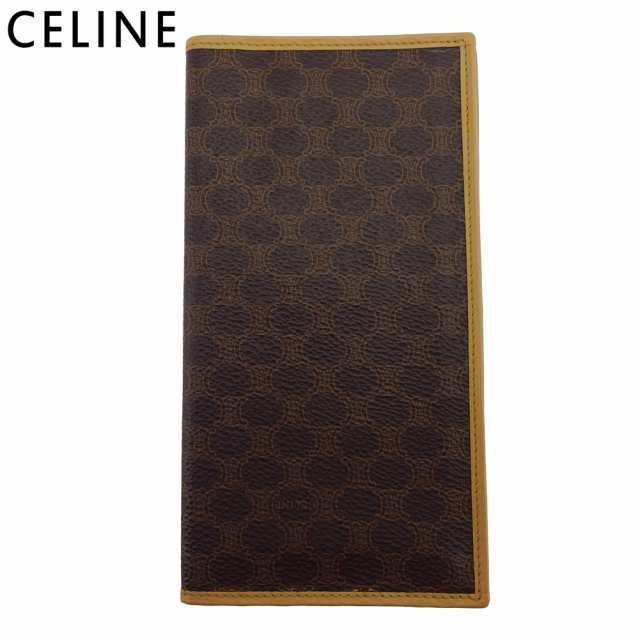 セリーヌ 長札入れ 札入れ レディース メンズ マカダム CELINE 中古の通販は 32,780円