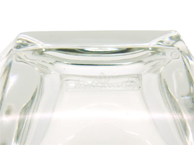 BVLGARI ブルガリ クリスタルガラス ロゴ 小物 灰皿 ブルガリ 灰皿