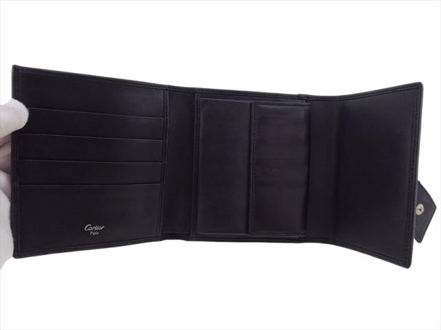 Cartier/カルティエ/トリニティ/三つ折り財布/レザー 楽天市場】カルティエ 三つ折り財布 トリニティ ベージュ レザー