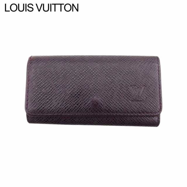 LOUIS VUITTON ヴィトン タイガ ミュルティクレ4 キーケース 黒 - 小物