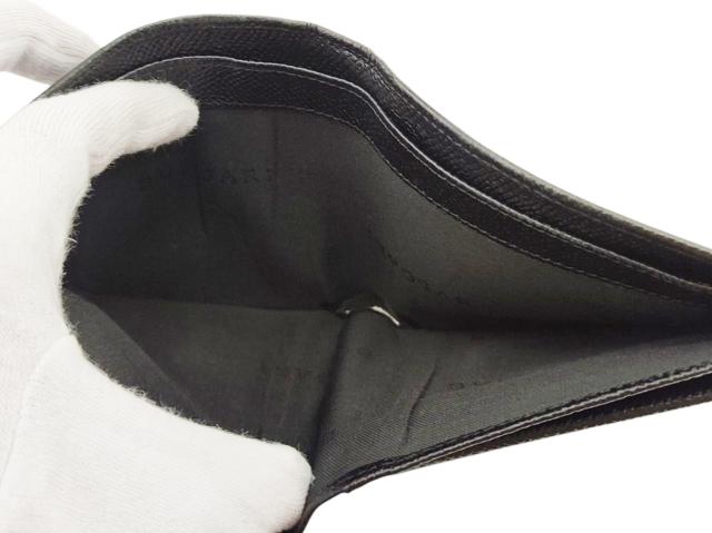 ブルガリ 二つ折り 財布 ミニ財布 ロゴ クラシコ メンズ 中古の