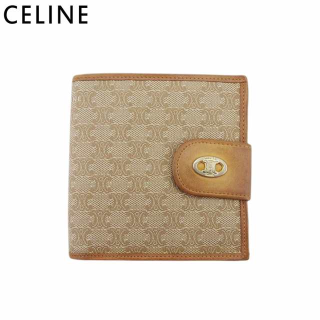 40%OFF】セリーヌ CELINE マカダム M07 財布 2つ折り財布 メンズ