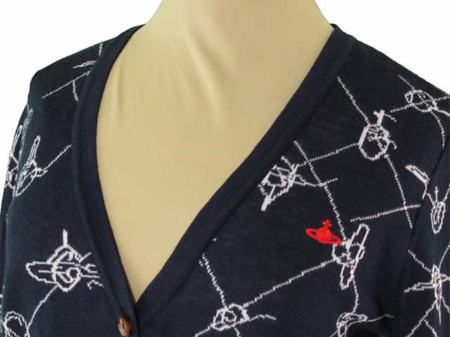 ヴィヴィアン ウエストウッド カーディガン Vネック ニット ♯2