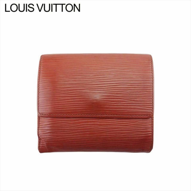 ルイヴィトン LOUIS VUITTON Wホック財布 エピ レディース