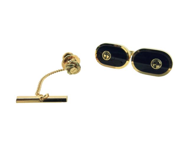 ダンヒル カフス ハンドル ステアリング SV925 シルバー製  