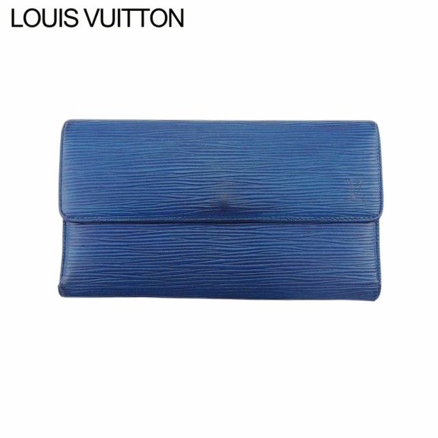 ☆再値下げしました☆LouisVuitton エピ 長財布 三つ折り財布～～本体下部に革のめくれもあります