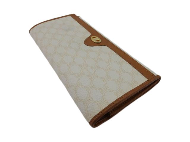 セリーヌ 長財布 がま口 財布 レディース メンズ マカダム セリーヌ 長財布 がま口 ファスナー 財布 マカダム レディース