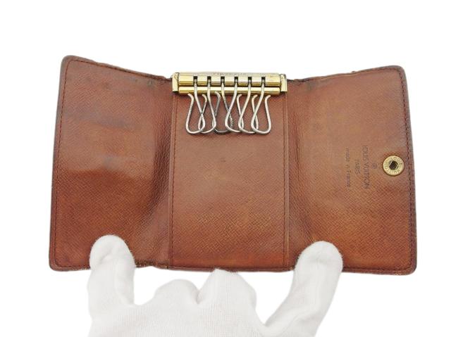 ルイヴィトン 6連 キーケース ミュルティクレ6 モノグラム ブラウン 茶