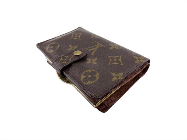 LOUIS VUITTON ルイヴィトン ダミエ がま口 財布 N61664 ポルトフォイユ・ヴィエノワ 〇fah Hg023
