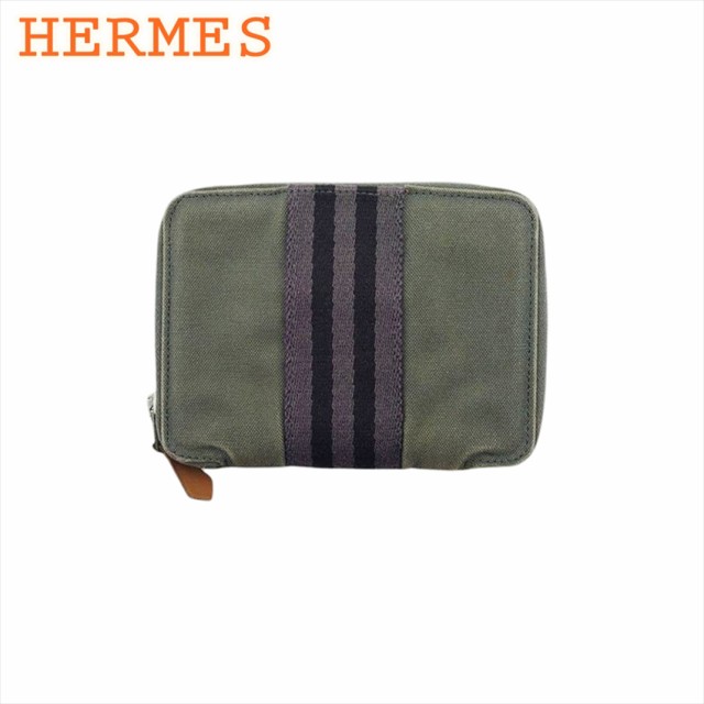 Hermes エールライン ２つ折り 財布