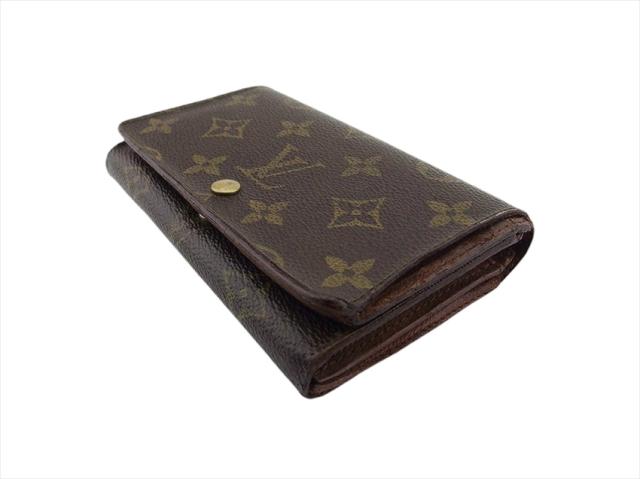 美品　ルイヴィトン モノグラム ポルトフォイユトレゾール L字ファスナー折り財布 ルイヴィトン 折り畳み財布 モノグラム ポルトフォイユ