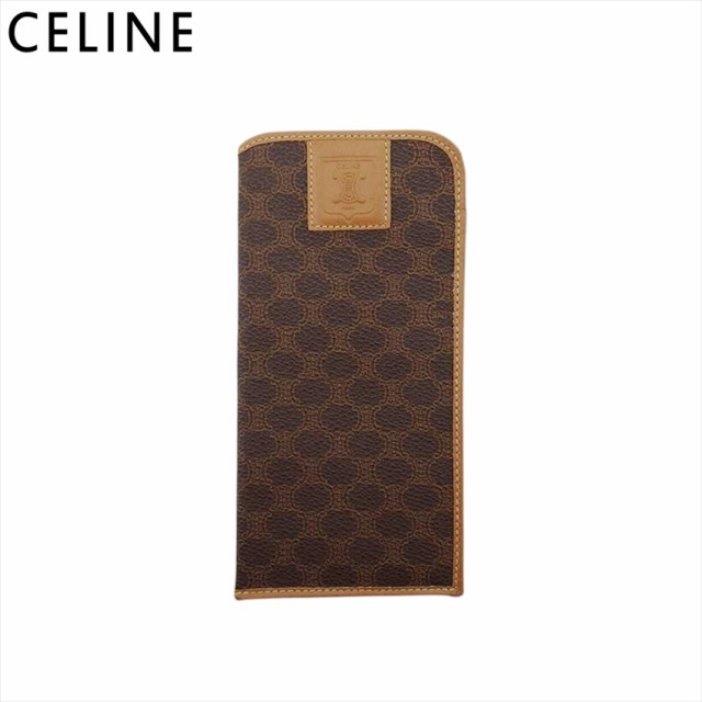 セリーヌ メガネケース 眼鏡ケース メンズ可 マカダム CELINE 中古の