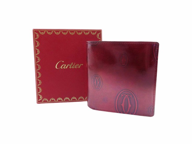 カルティエ 二つ折り 財布 レディース メンズ ハッピーバースデー Cartier 中古の通販はau PAY マーケット - ブランドデポ | au  PAY マーケット－通販サイト