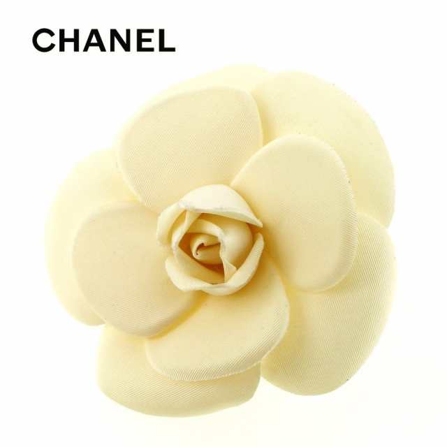 CHANEL　ブローチ　2way　カメリア　ビジュー