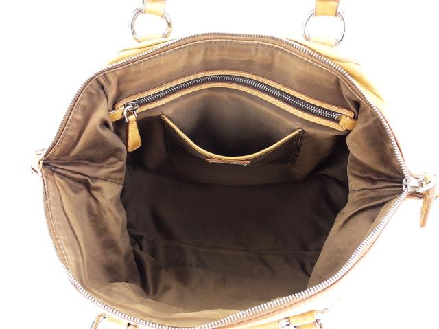 ミュウミュウ 2WAY ショルダーバッグ トートバッグ ハート