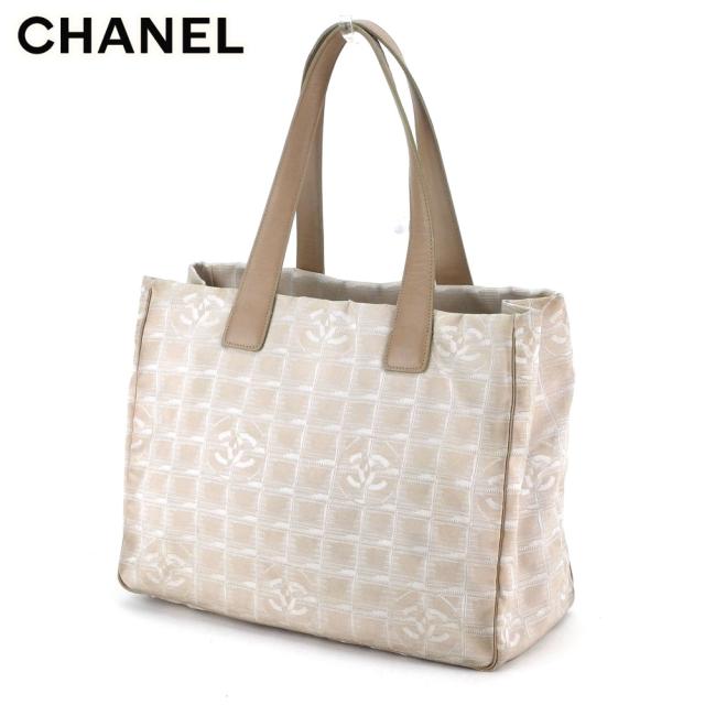 シャネル トートバッグ ショルダーバッグ トートMM ニュートラベルライン 中古の通販は 40,851円